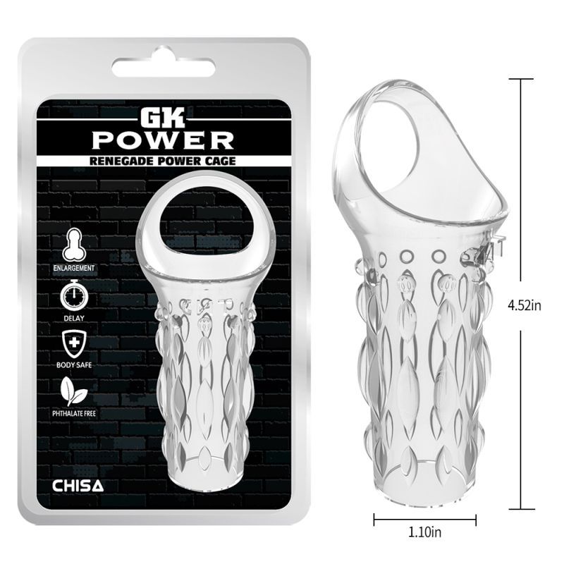 Renegade Power Cage Clear - Hush Store Sydney 