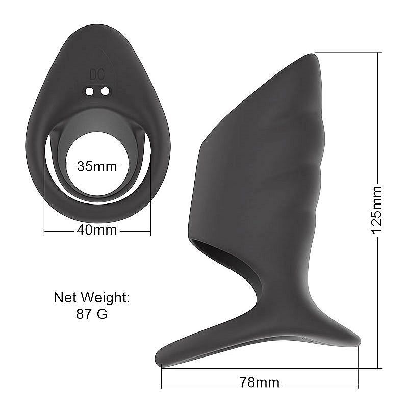 Surge Vibrating Penis Sleeve Cock Ring - Hush Store Sydney 