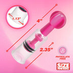 MAXtwist Clit Nipple Sucker Set 3 Pc Pink