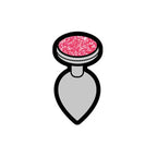 Gem Butt Plug Enamel Pin - Hush Store Sydney 
