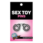 Handcuffs Enamel Pin - Hush Store Sydney 