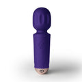 Rechargeable 16 Mode Silicone Mini Wand Violet Dream Hush Store Sydney