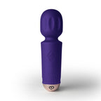 Rechargeable 16 Mode Silicone Mini Wand Violet Dream Hush Store Sydney