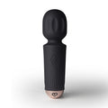 Rechargeable 16 Mode Silicone Mini Wand Black Tulip Hush Store Sydney