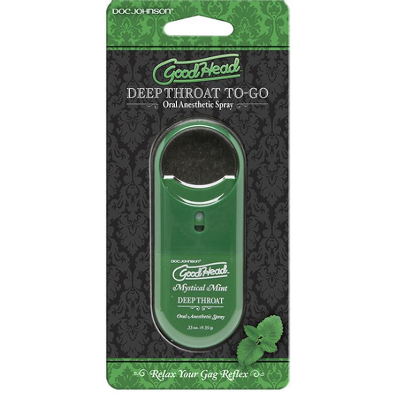 GoodHead To Go Deep Throat Spray Mint 9ml - Hush Store Sydney 