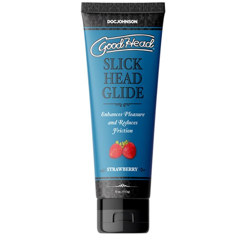 GoodHead Slick Head Glide Strawberry 4 oz/113g - Hush Store Sydney 