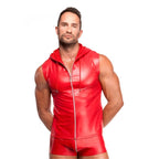 Red Ignite Hooded Vest - Hush Store Sydney 