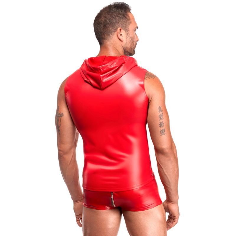 Red Ignite Hooded Vest - Hush Store Sydney 