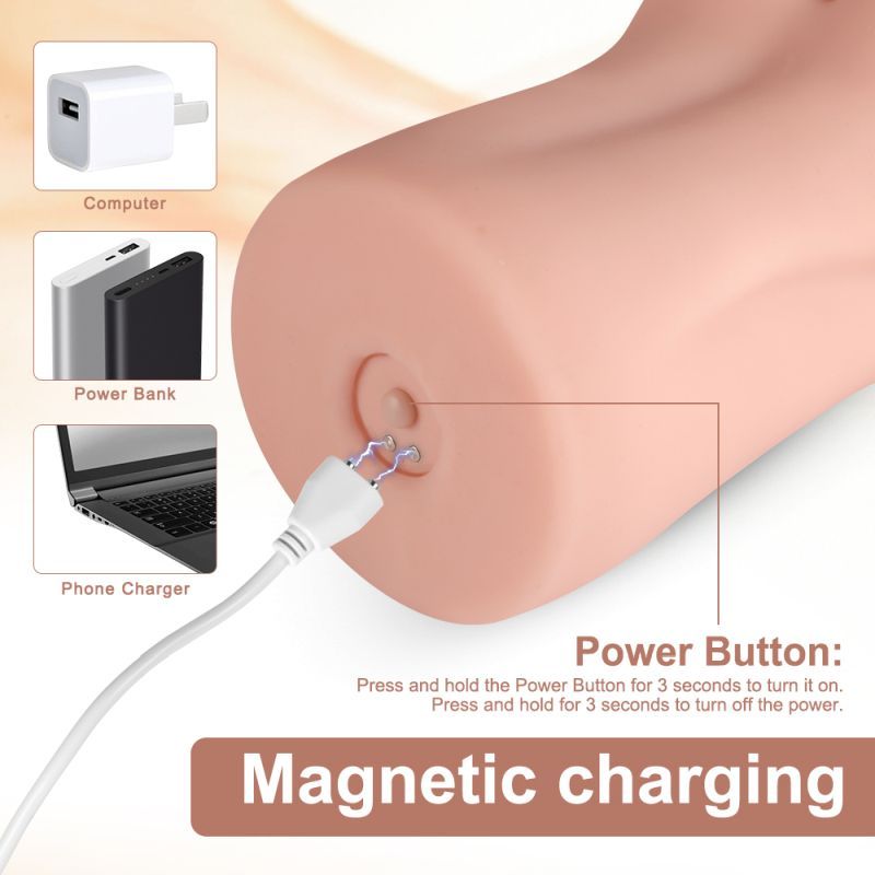 Agatha Realistic Vibrating Vaginal Masturbator - Hush Store Sydney 