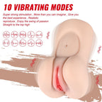 Aggie Realistic Vibrating Vaginal Masturbator - Hush Store Sydney 