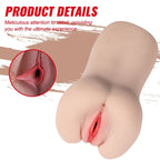 Aggie Realistic Vibrating Vaginal Masturbator - Hush Store Sydney 