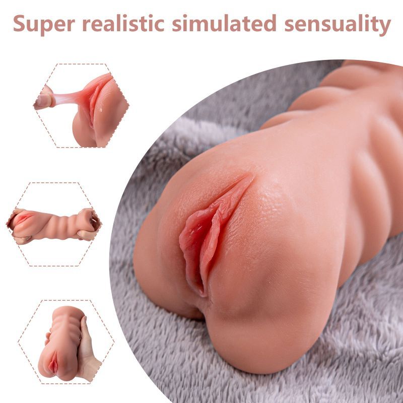 Ramar Realistic Vibrating Anal Vaginal Masturbator - Hush Store Sydney 