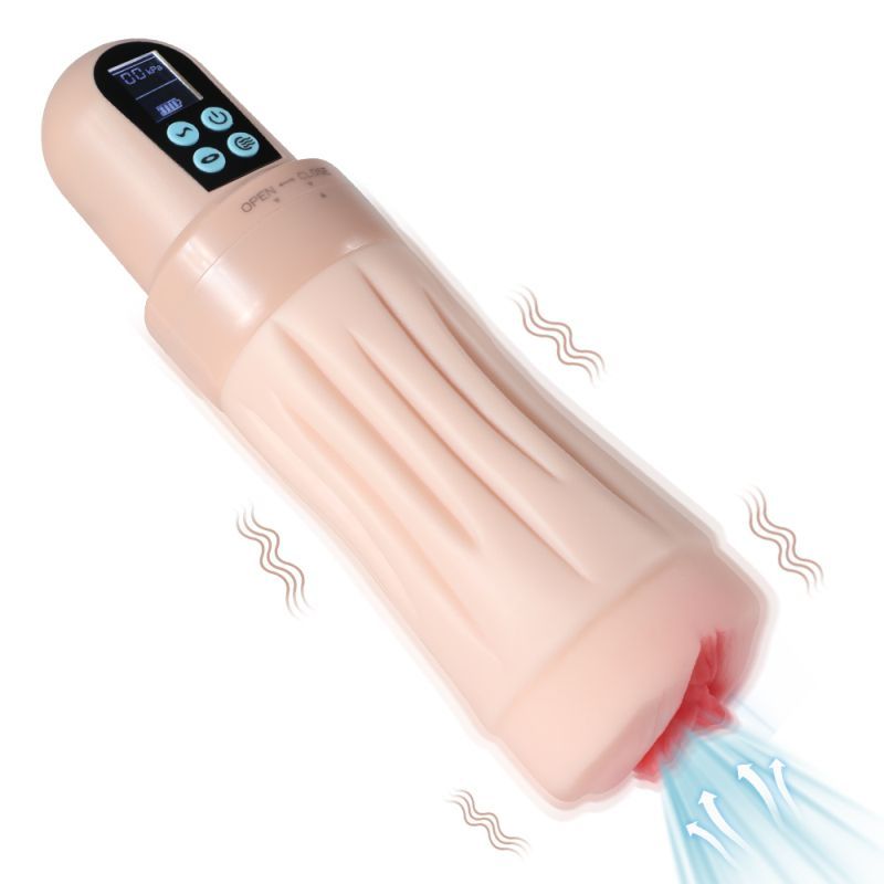 Suctroker Dual Density Vibrating Sucking Vaginal Masturbator V2 - Hush Store Sydney 