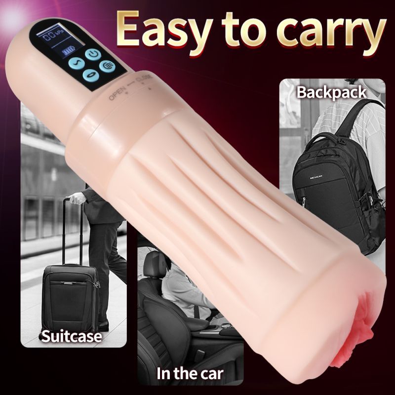 Suctroker Dual Density Vibrating Sucking Vaginal Masturbator V2 - Hush Store Sydney 