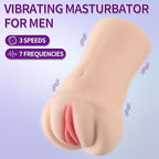 Brenna Dual Density 3 Speed 7 Mode Vibrating Realistic Masturbator - Hush Store Sydney 