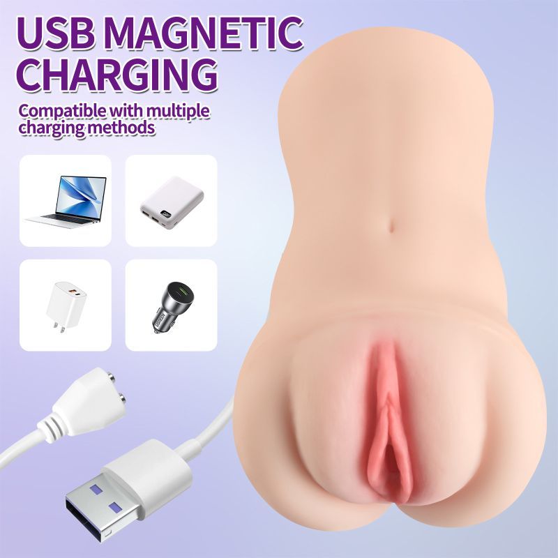 Brenna Dual Density 3 Speed 7 Mode Vibrating Realistic Masturbator - Hush Store Sydney 