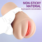 Brenna Dual Density 3 Speed 7 Mode Vibrating Realistic Masturbator - Hush Store Sydney 