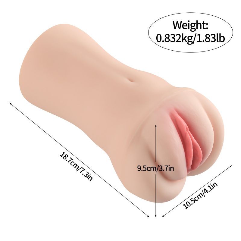 Brenna Dual Density 3 Speed 7 Mode Vibrating Realistic Masturbator - Hush Store Sydney 