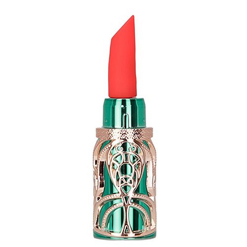 Emerald Kiss 4 In 1 Lipstick Vibrator