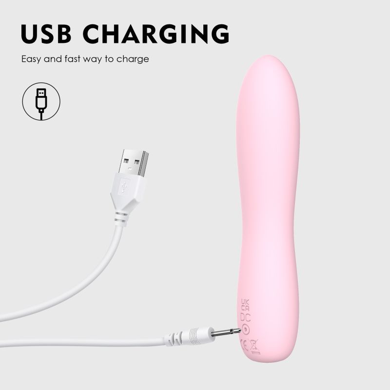 Bella Silicone 140mm Bullet Massager Pink - Hush Store Sydney 