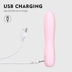 Bella Silicone 140mm Bullet Massager Pink - Hush Store Sydney 