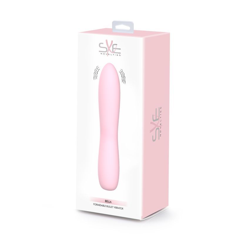 Bella Silicone 140mm Bullet Massager Pink - Hush Store Sydney 