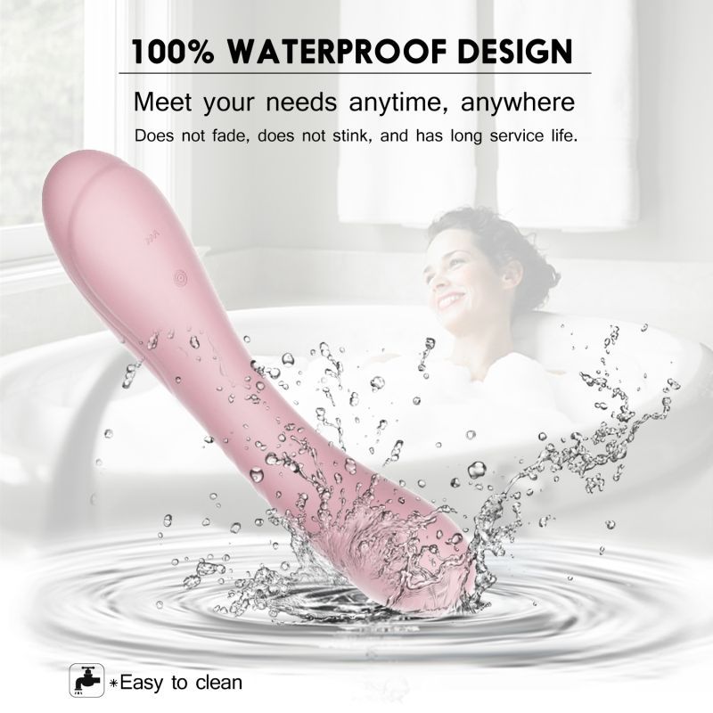Maya Curve Silicon Vibrator Pink - Hush Store Sydney 
