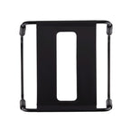 Sex Chair Adjustable Height Black TPU Seat