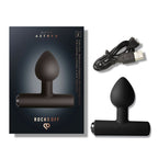 Nova Solaris Tapered Butt Plug Vibrator Black