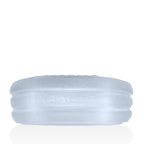 Roto Grooved Gripper Ribbed Cockring Clear