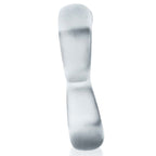Boomerang Double Cockring Ball Stretcher Clear
