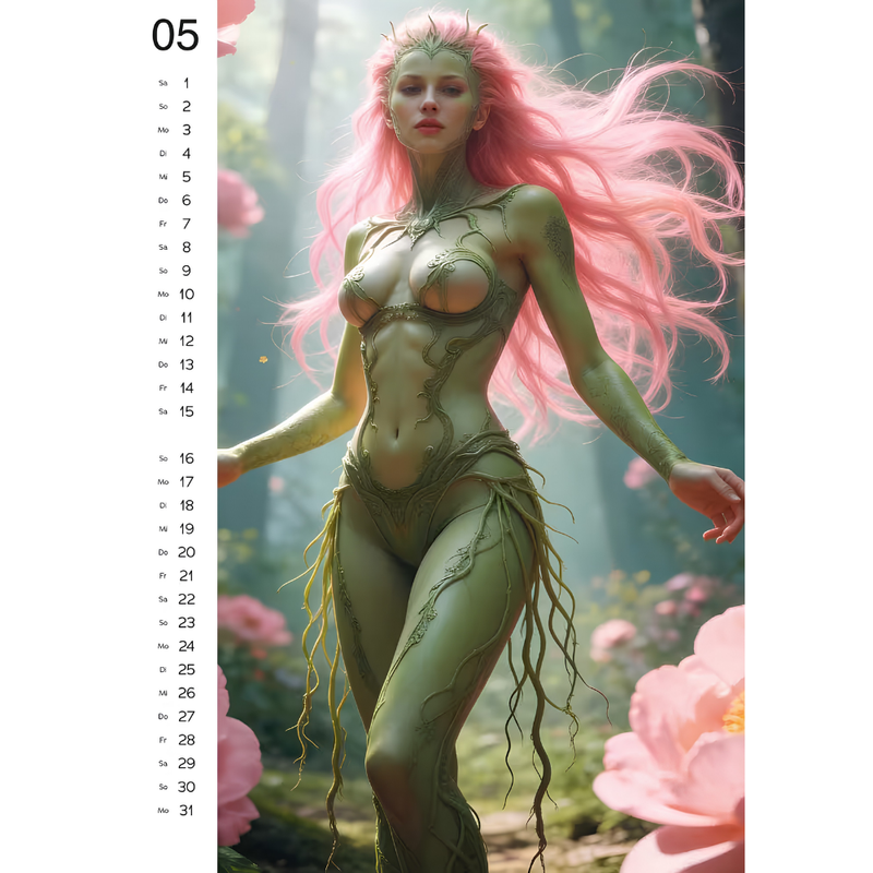 Fantasy Wall Calendar 2027