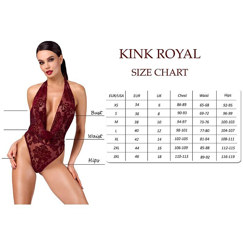 Masquerade Lace Thong Burgundy