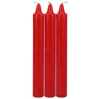 Japanese Drip Candles - Red - Red 3-Pack - Hush Store Sydney 