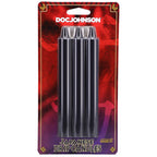 Japanese Drip Candles - Black - Black 3-Pack - Hush Store Sydney 