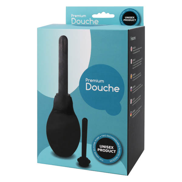 Premium Douche - Black Unisex Douche - 370 ml Capacity - Hush Store Sydney 