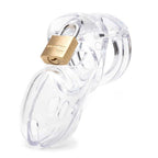 CB-3000 Chastity Cock Cage Kit - Clear - Clear 3 Inch Cock Cage Kit - Hush Store Sydney 