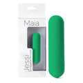 Maia Jessi - Emerald Green 7.6 cm USB Rechargeable Bullet - Hush Store Sydney 
