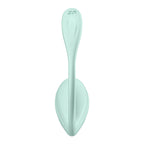 Satisfyer Smooth Petal - Mint - Mint USB Rechargeable Wearable Stimulator with App Control