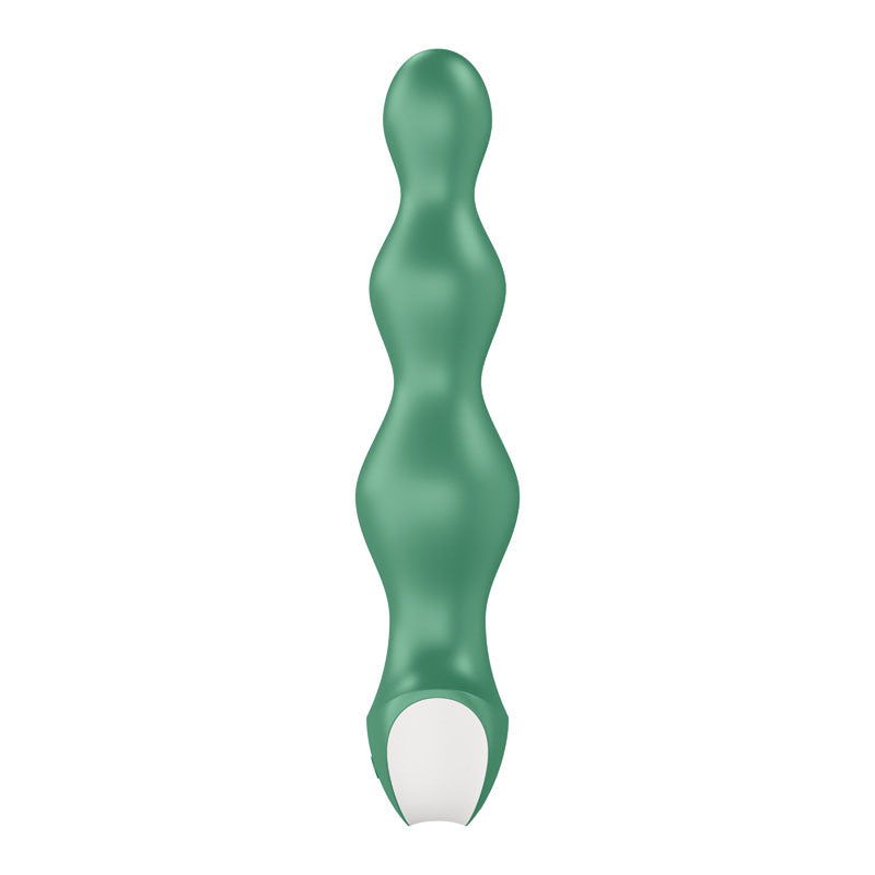 Satisfyer Lolli-Plug 2 - Green Vibrating Anal Beads - Hush Store Sydney 