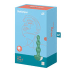 Satisfyer Lolli-Plug 2 - Green Vibrating Anal Beads - Hush Store Sydney 