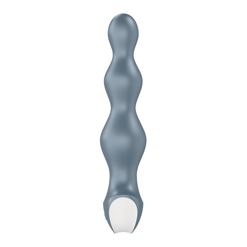 Satisfyer Lolli-Plug 2 - Gray Vibrating Anal Beads - Hush Store Sydney 