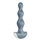 Satisfyer Lolli-Plug 2 - Gray Vibrating Anal Beads - Hush Store Sydney 