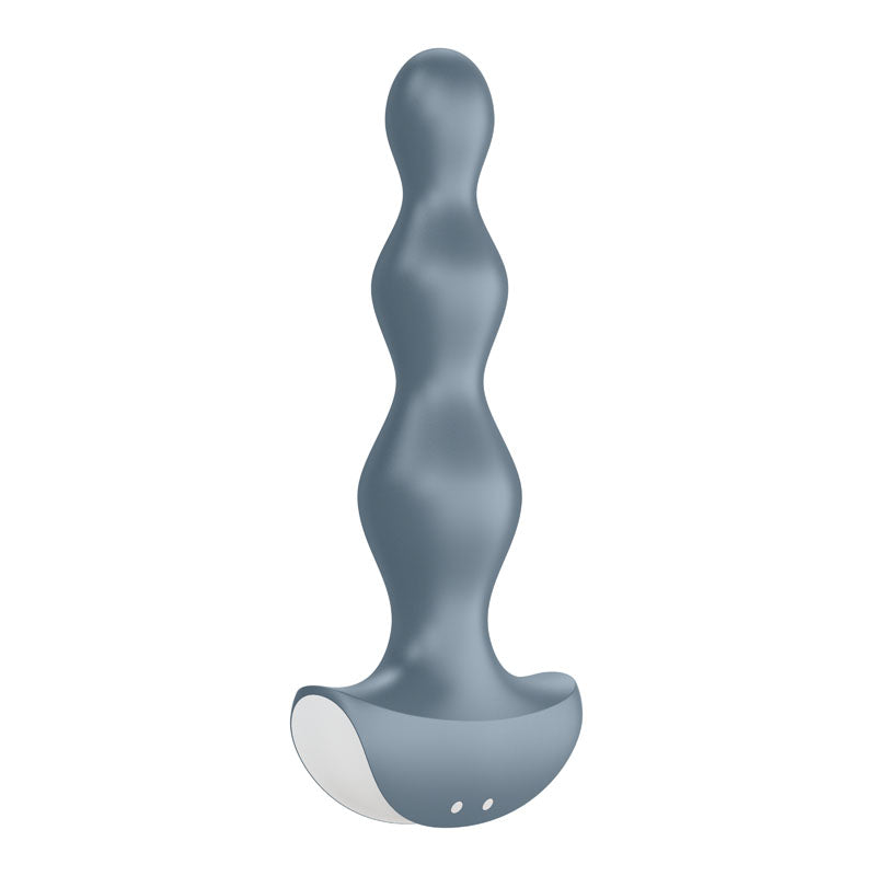 Satisfyer Lolli-Plug 2 - Gray Vibrating Anal Beads - Hush Store Sydney 