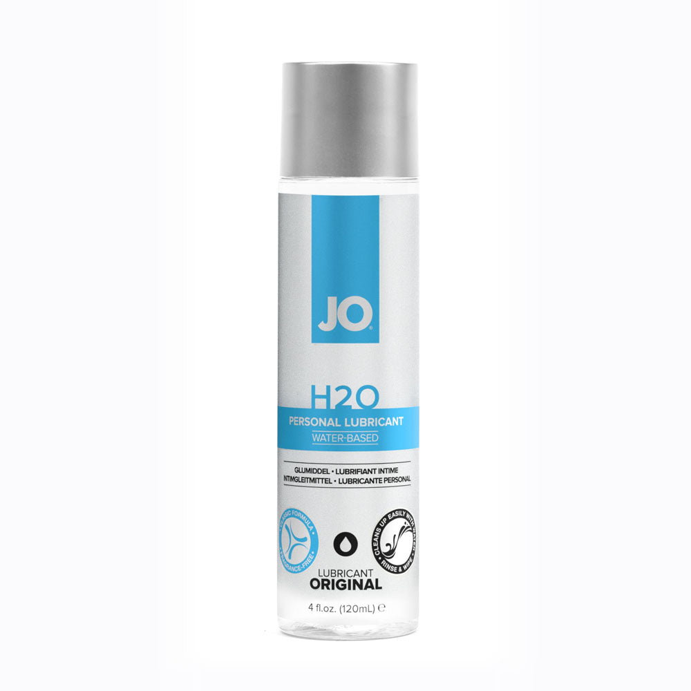 JO H2O Original Lube - 120 mL - Water Based Lubricant - 120 ml Bottle - Hush Store Sydney 