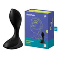 Satisfyer Backdoor Lover - Black USB Rechargeable Vibrating Butt Plug - Hush Store Sydney 