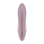 Old Rose USB Rechargeable Vibrator with Air Pulsation - Hush Store Sydney