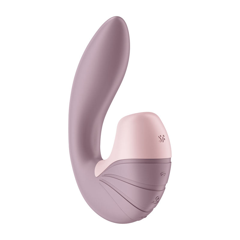 Old Rose USB Rechargeable Vibrator with Air Pulsation - Hush Store Sydney