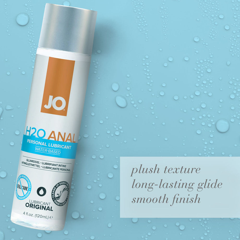JO H2O Anal Lube - 60 mL - Water Based Anal Lubricant - 60 ml Bottle - Hush Store Sydney 