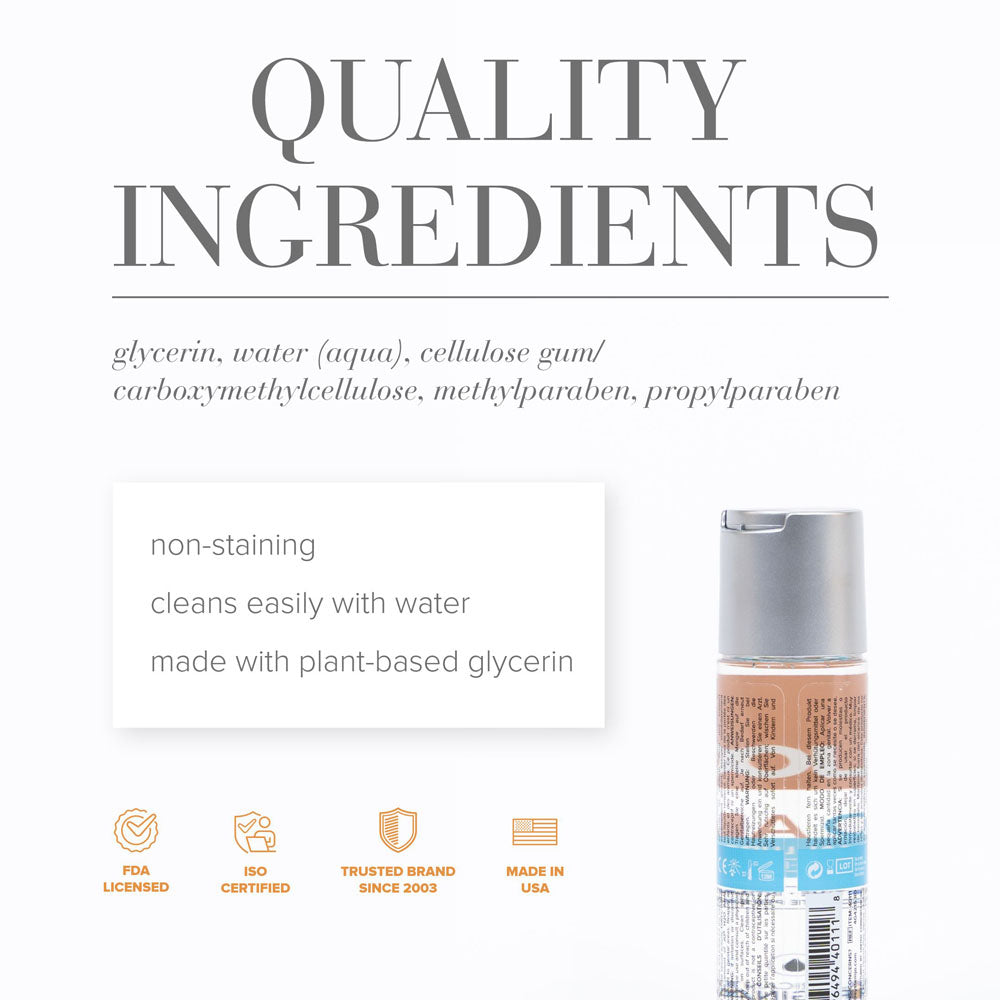 JO H2O Anal Lube - 60 mL - Water Based Anal Lubricant - 60 ml Bottle - Hush Store Sydney 